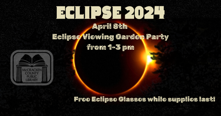 Eclipse Viewing Party April 8th at the Library