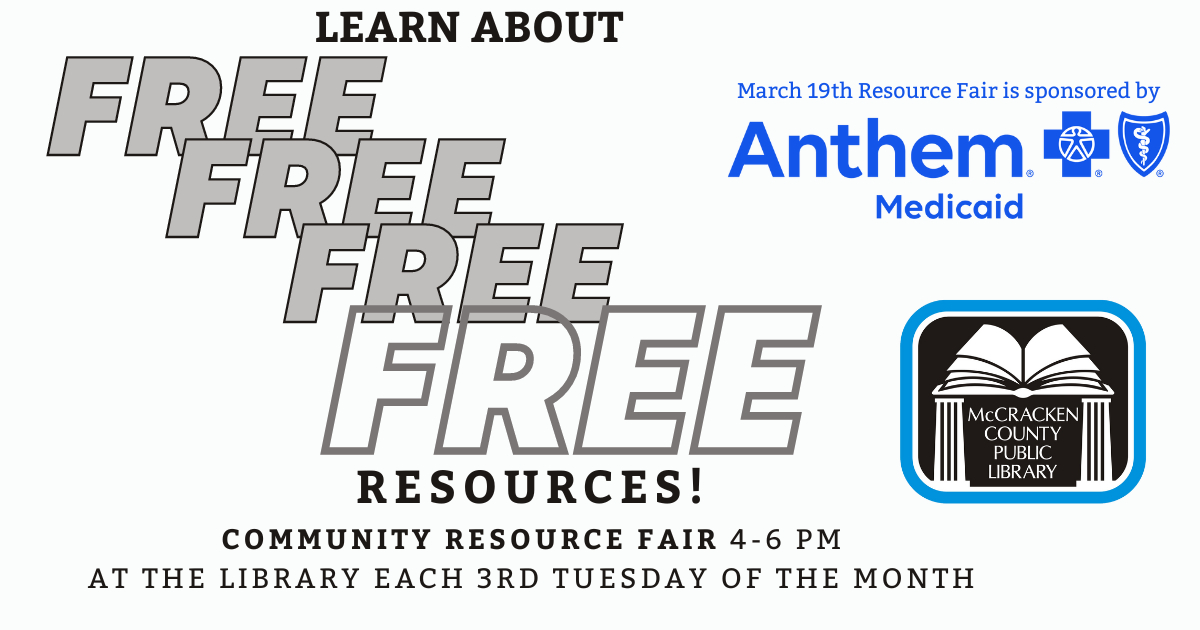 March 19th Resource Fair sponsored by Anthem Medicaid
