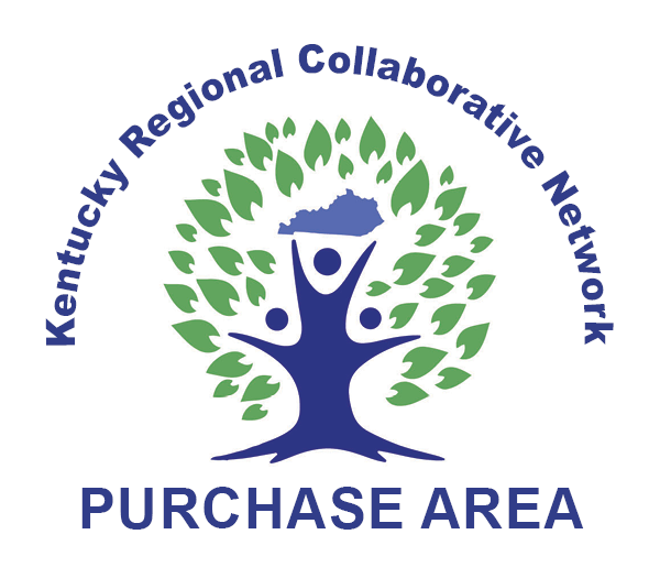 Blue and green logo for Kentucky Regional Collaborative Network Purchase Area