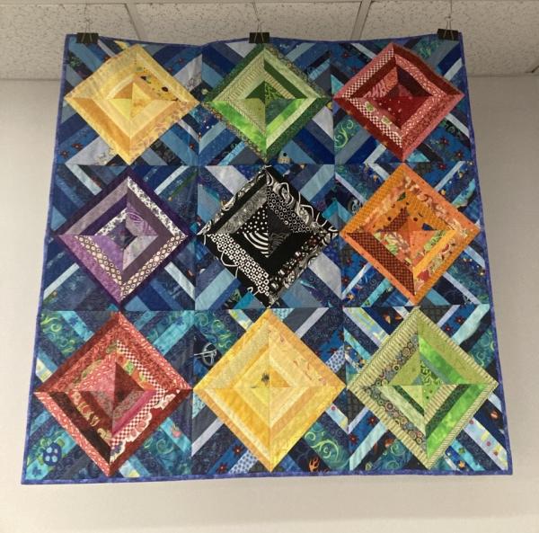 Quilts in the library