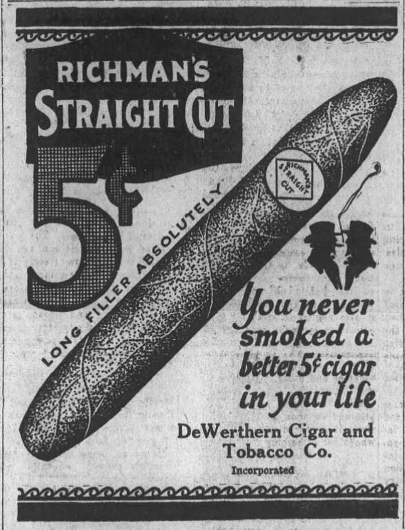 April 14, 1922, Paducah Sun, Wagner advertisement