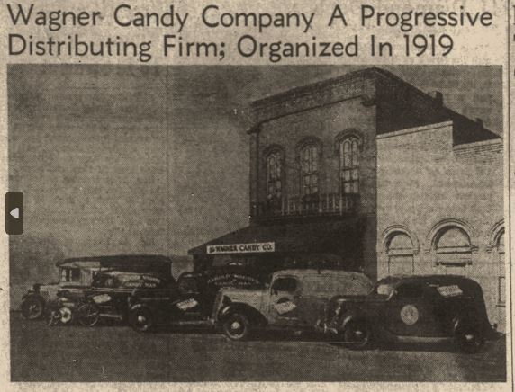 March 17, 1941, Paducah Sun Democrat, photograph of Wagner Candy Company.