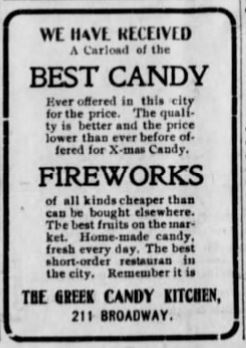 September 20, 1901 Paducah Sun advertisement