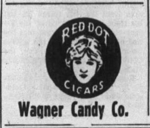 November 3, 1955, Paducah Sun, Wagner Candy Company advertisement. 