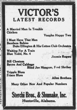 Victor advertisement featuring Joe Mangrum and Fred Shriver