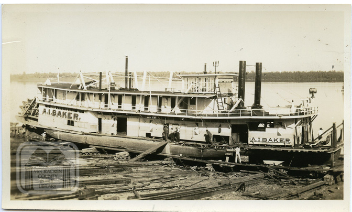 A I Baker in Paducah Marine Ways