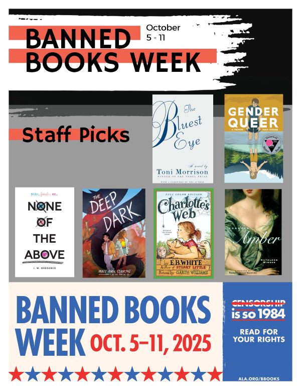 staff picks for banned books week 2025
