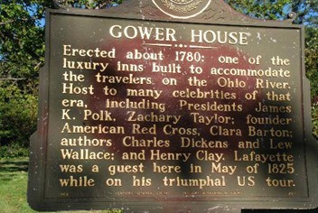 Kentucky Historical Society Marker Gower House