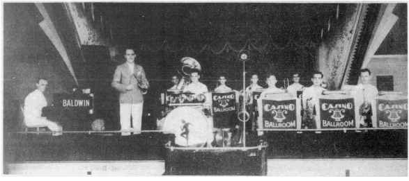 Jack Staulcup Orchestra at the Casa Loma Ballroom in St. Louis, MO, courtesy Jack, via West KY News, 1976.