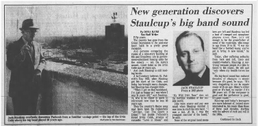 Jack Staulcup article via the Paducah Sun, March 3, 1982.