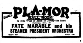 Fate Marable at teh Pl-A-Mor Ballroom