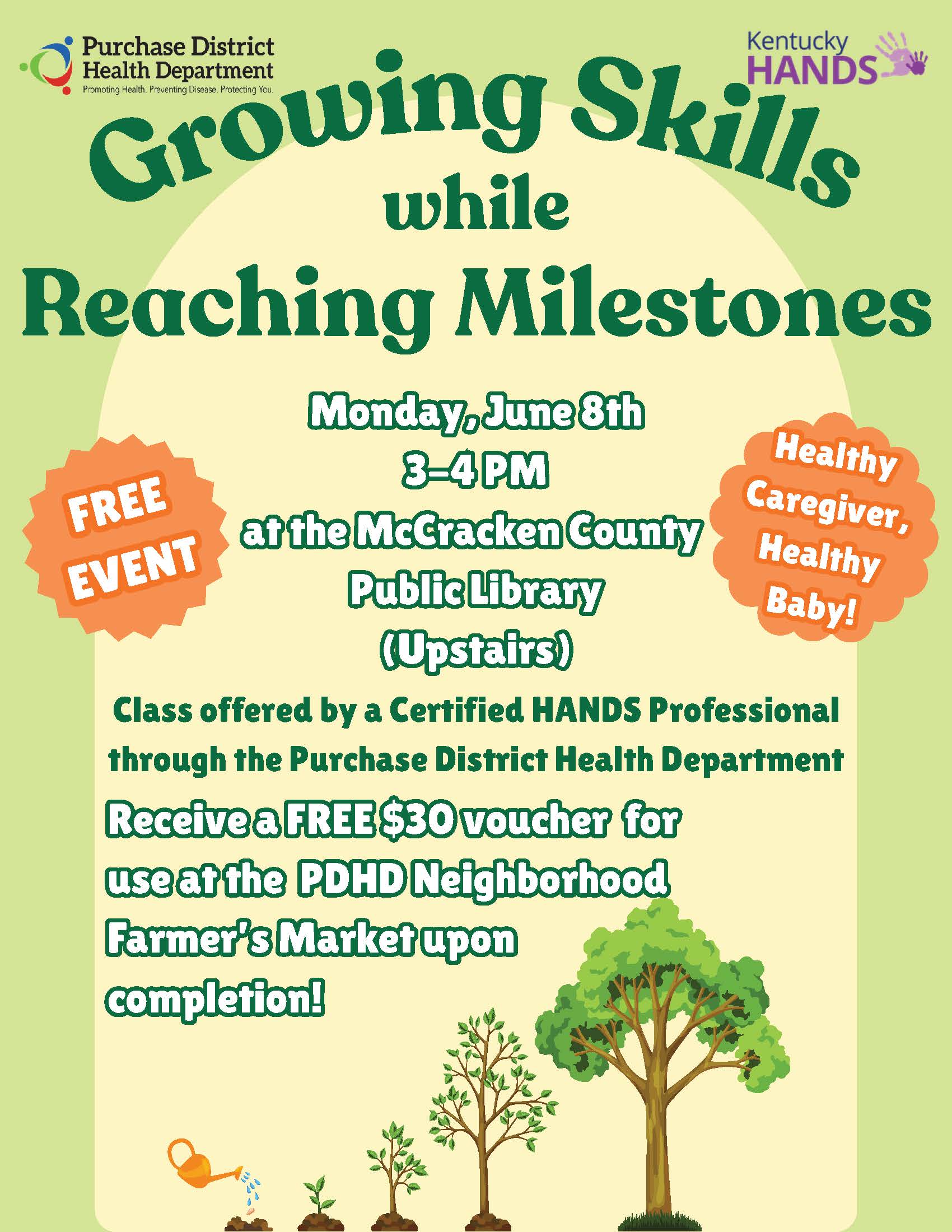 flyer for Hands Program