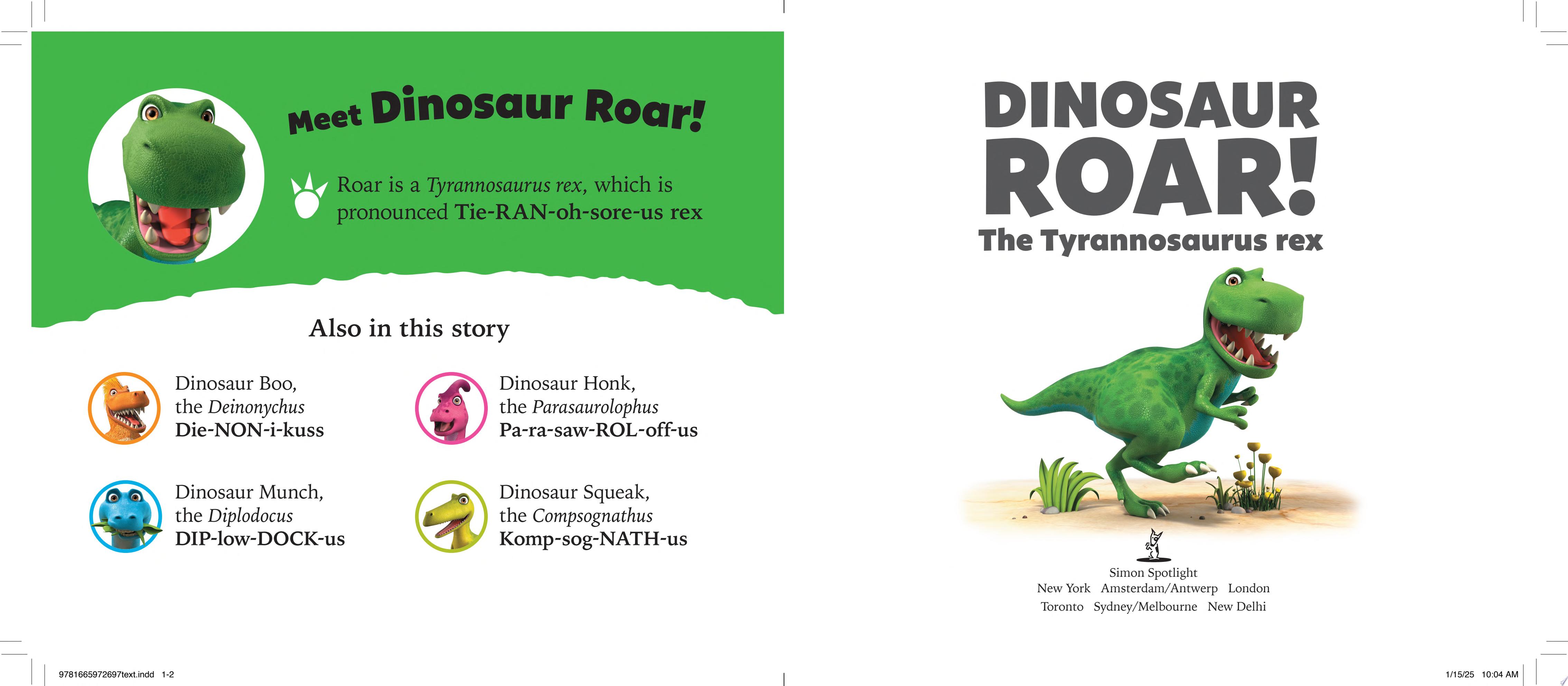 Image for "Dinosaur Roar! The Tyrannosaurus Rex"