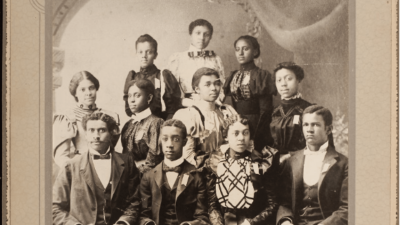 Lincoln High School Class Photo from 1899