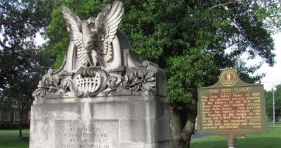 What’s Hiding in the 1937 Flood Monument?