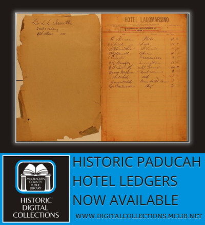 MCPL HISTORIC HOTEL LEDGERS