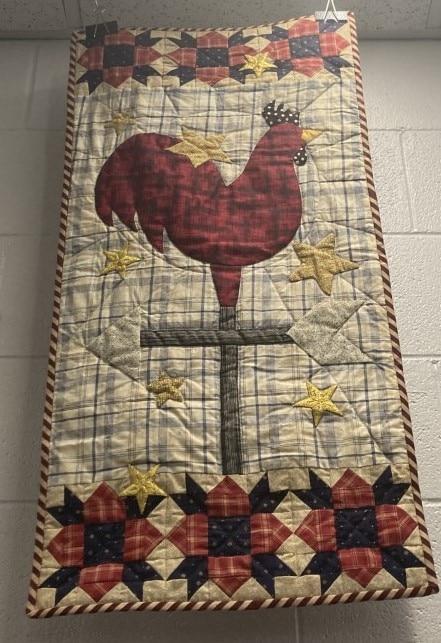 Quilts in the library