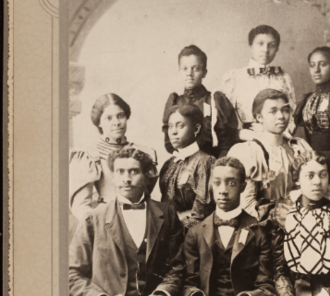 Lincoln High School Class Photo from 1899