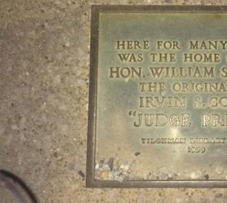 Plague at home of Hon. William S. Bishop "Judge Priest"