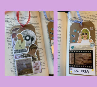 Taylor Swift Eras bookmarks craft
