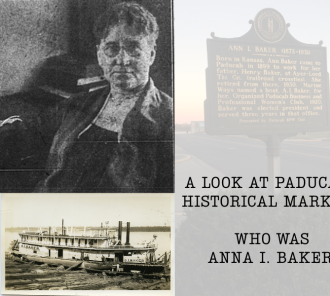 Cover for a blog post about Anna I. Baker