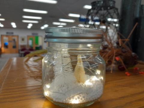 Bottle Brush Tree Luminaries 