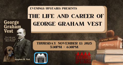 George Graham Vest The life and Times of Dog's Best Friend. Book written by Stephen M. Vest