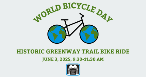 World Bicycle Day Historic Greenway Trial Bike Ride