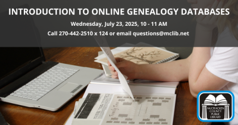 Introduction to Online Genealogy Resources