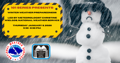 winter weather with Christine Wielgos