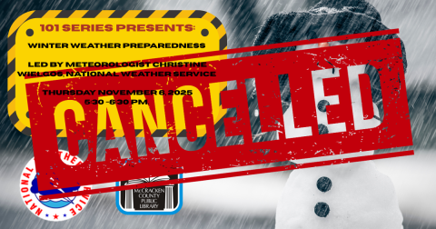 Due to a lapse in appropriations, the National Weather Service in Paducah can only perform mission critical functions at this time. The National Weather Service regrets this event has been cancelled. 