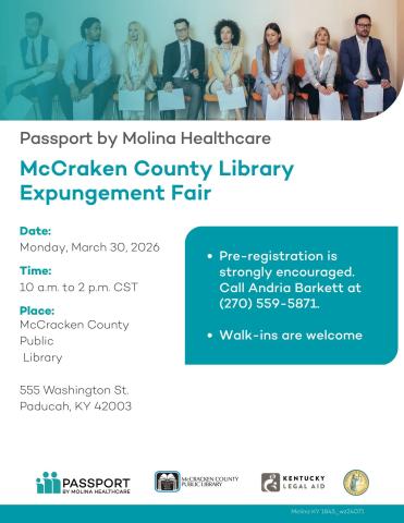 flyer for expungement fair