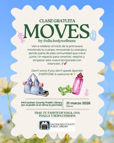 flyer for moves class in spanish