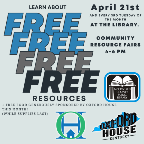 food sponsored by Oxford house this month