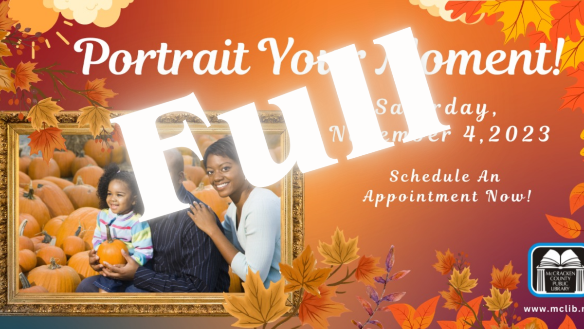 Portrait your moment is now full