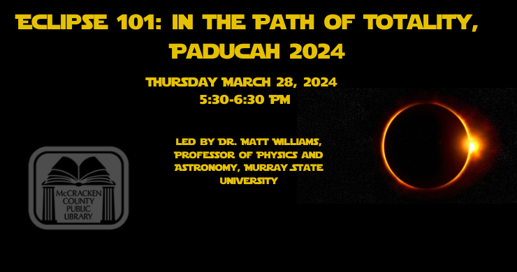 Eclipse 101 March 28th