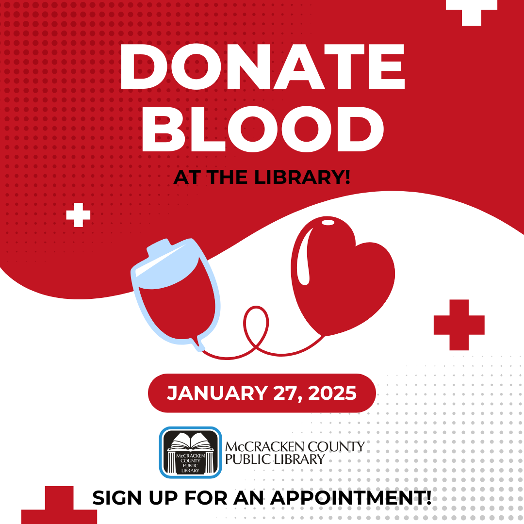 Blood drive at the Library!