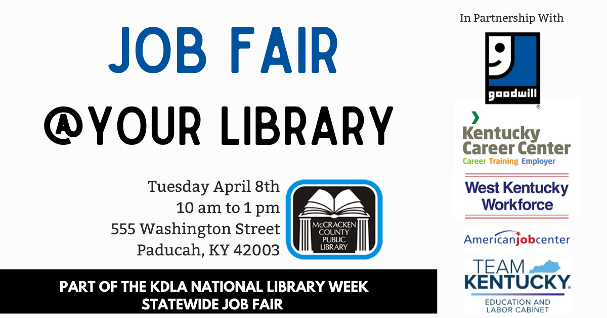 job fair at the library