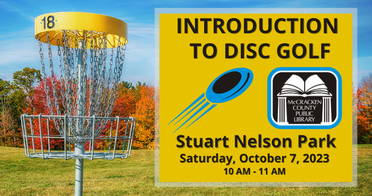 Introduction to Disc Golf, Saturday, October 7, 2023, 10 AM, Stuart Nelson Park