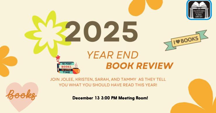 end of year book reviews and discussion