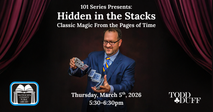 magic show at the Library with Todd Duff