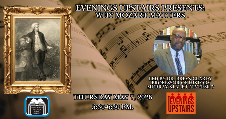 evening upstairs Mozart with Dr. Clardy May 7th 