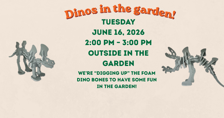 dinos in the garden