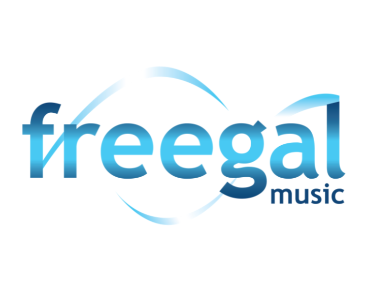 Blue Freegal Music Logo